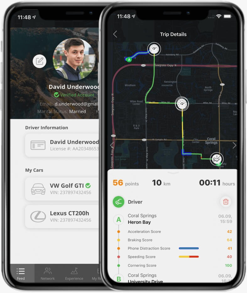 Safe driving apps like Zenroad help manage road risks.