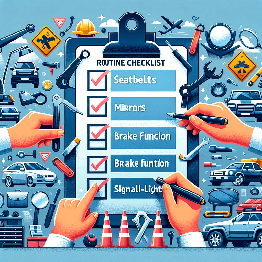 Routine Checklist for Safe-Driving